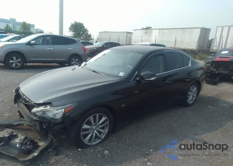 2015 Infiniti Q50 from USA, damaged, VIN JN1BV7AP2FM332461